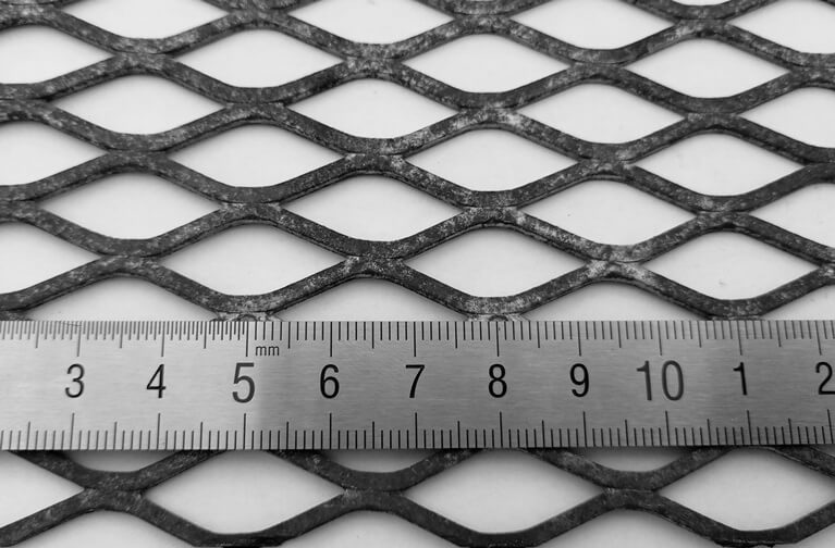 Expanded Metal 9 3 4 Flatten Carbon Steel Expanded Metal Mesh